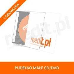 Pudełko małe na CD/DVD